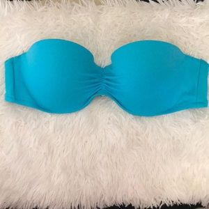 Victoria's Secret swim top. No straps. 34-B. Good